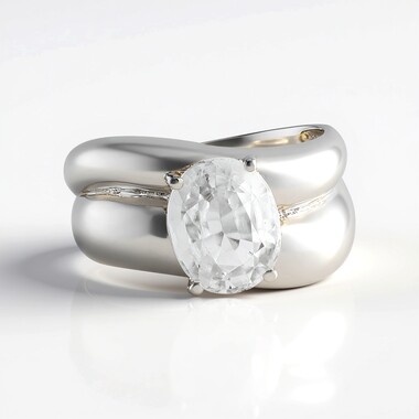Anello in argento con Zircone (de Melo Essence)