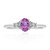 Pinkfarbener Saphir-Goldring (CIRARI)