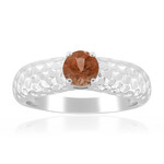 Bague en argent et Pierre du Soleil de l’Orégon