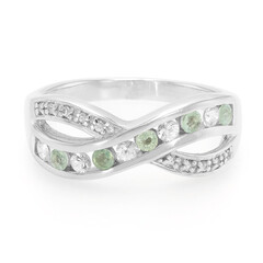 Anello in argento con Tormalina Cuprian