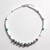 Collana in argento con Gemma