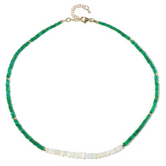 Collier en argent et Opale Welo