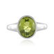 Anello in argento con Peridoto