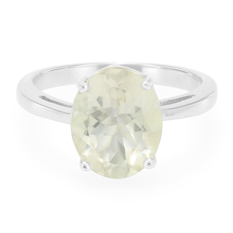 Anello in argento con Ortoclasio