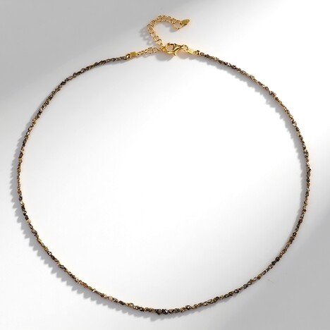 Collana in argento con Diamante Champagne