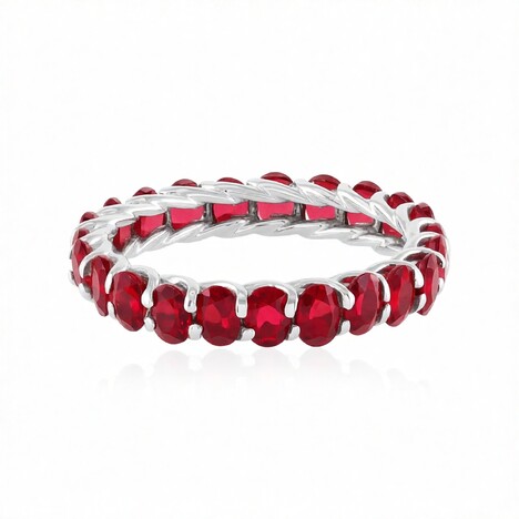 Gouden ring met Tanzania robijnen (de Melo Gold)