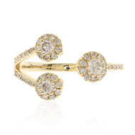 Gouden ring met SI2 (H) Diamanten (CIRARI)
