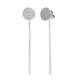 Boucles d'oreilles en argent
