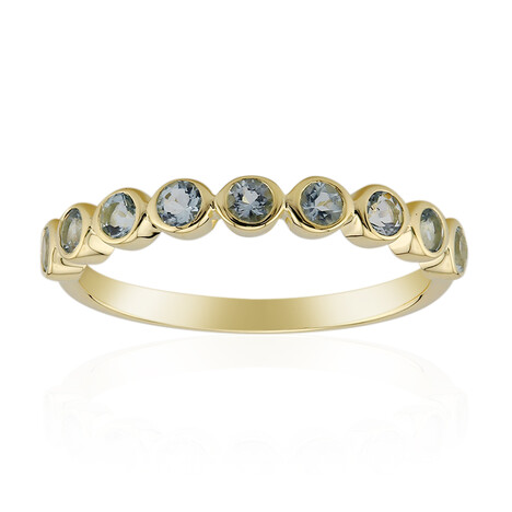 Brasilianischer Aquamarin-Goldring
