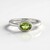 Anello in argento con Peridoto (KM by Juwelo)