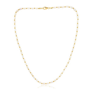 Collar en plata con Perla blanca Freshwater