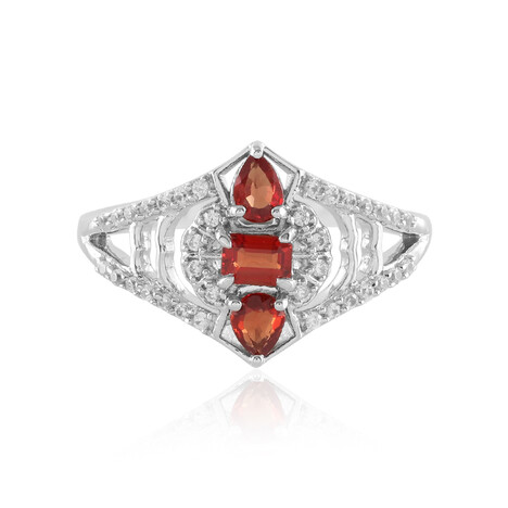 Tansania-Rubin-Silberring