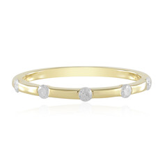 9K I3 (H) Diamond Gold Ring (de Melo Gold)