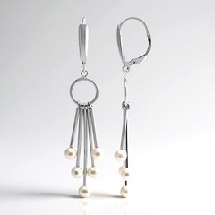 Orecchini in argento con Perla di Acqua Dolce