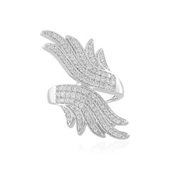Bague en argent et Zircon