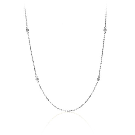 SI2 (H) Brillant-Goldhalskette (CIRARI)