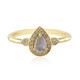 Anello in argento con Labradorite rosa Maniry