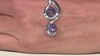 Zilveren hanger met een Charoite