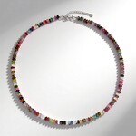Collana in argento con Tormalina Nigeriana