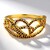 Bague en argent et Diamant fantaisie
