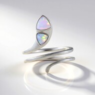 Welo-Opal-Silberring