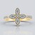 Anello in oro con Diamante SI1 (G) (Annette)