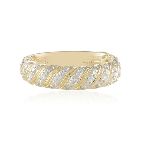 Anillo en oro con Diamante I2 (H) (de Melo Gold)