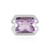 Anillo en plata con Amatista Rosa de Francia