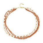 Collar en plata con Piedra del sol (Riya)