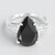 Anello in argento con Spinello Nero