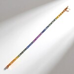 Bracciale in oro con Zaffiro Fancy (CIRARI)