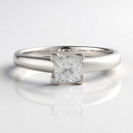 Anello in argento con Zircone