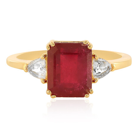 Madagaskar-Rubin-Silberring