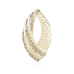 Ciondolo in oro con Diamante Champagne I2 (de Melo Gold)