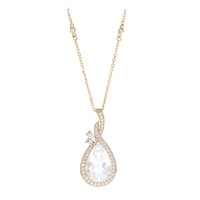 Collana in oro con Pietra di Luna Arcobaleno (CIRARI)