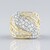 Anello in oro con Zircone (Ornaments by de Melo)