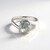Anello in argento con Labradorite Verde Maniry (KM by Juwelo)