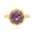 Amethyst Silver Ring (MONOSONO COLLECTION)