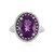 Amethyst-Silberring