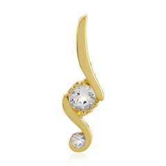 Colgante en plata con Cuarzo blanco