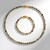Parure en argent et Labradorite (Riya)
