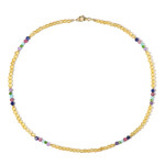 Collar en plata con Citrino (Riya)