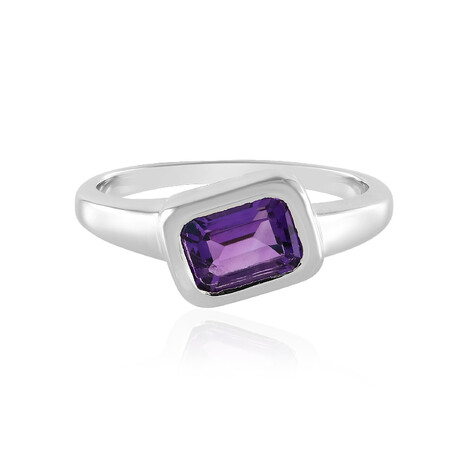 Sibirischer Amethyst-Silberring