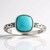 Anello in argento con Amazzonite