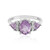 Amethyst Silver Ring
