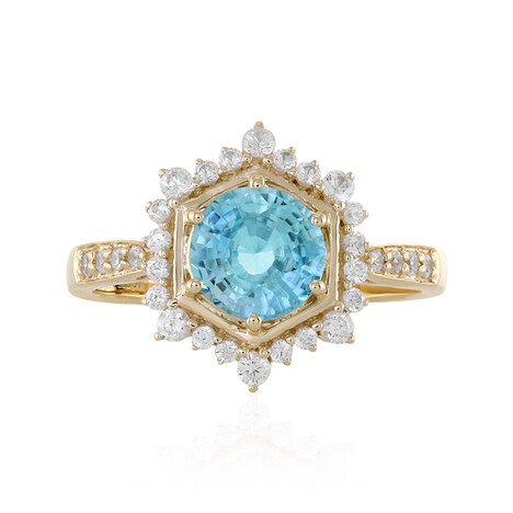 Anello in oro con Zircone Ratanakiri (Adela Gold)