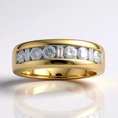 Anello in oro con Diamante SI1 (G)