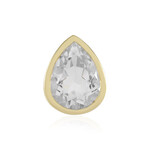 Weißer Quarz-Silberanhänger (MONOSONO COLLECTION)