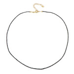 Collar en plata con Diamante negro