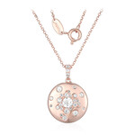 Collana in argento con Topazio Bianco (Adela Silber)